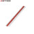 安达通 双排排针圆 2.54mm间距2.0单双排针 单排针红色2.54mm(10根装)