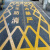 通道禁止停车镂空心字喷漆模板车道禁止占用地面划线标识 1.2mmPVC 画网格模板 2个一套