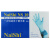 NaiShi一次性丁腈手套无粉食品级指尖麻面食品加工家务清洁 100只/盒 蓝色 L