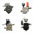 莫华洛德黑猫手提式高压清洗机水泵洗车机器泵头总成配件大全 通用C款泵头带压力表