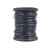 京棣工品 304不锈钢绳 黑色包塑包胶钢丝绳 包胶不锈钢丝绳 单位/米 黑色包塑3mm（7*7） 