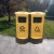 水泥仿木垃圾桶仿木纹园林垃圾桶防树桩垃圾桶户外景区公园垃圾桶 单桶垃圾桶