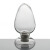 锥形种子瓶鸡心瓶125/250/500ml玻璃样品瓶晶体粉末展示瓶含胶塞 125ml(含胶塞)
