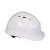 代尔塔102012有孔白色安全帽1顶+1个logo双色单处印制
