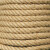 海斯迪克 工业麻绳拔河绳 天然黄麻绳子手工黄麻 包装捆绑绳子 直径20mm*1m H-160