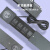 岛台嵌入式插座 桌面隐藏滑盖式多功能排插办公桌USB无线充电插排 单开【哑黑】2三孔+2USB+网线+电话线（带1.