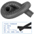 玛仕福 PP塑料阻燃波纹管 穿线管电线保护套管 AD7.5(内径5.5mm) 100米