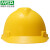 免费印字 msa梅思安ABS安全帽工地男领导监理建筑头盔国标加厚定制LOGO 黄色-Gard标准ABS超爱戴