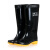 LISM工矿雨鞋防水/耐酸特种防水/耐碱耐油防水胶鞋防水耐用型工地雨靴 黄色 #1
