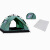 海笛 3-4人双门双窗套餐四 户外野营便携式加厚全自动防雨帐篷MYN9010