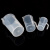 海斯迪克 HKCL-530 带盖塑料量杯 带把手pp刻度烧杯 透明测量计量杯 500ml加盖