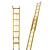 电力绝缘梯子玻璃钢绝缘梯鱼竿梯电工专用梯合梯人字梯伸缩梯 单升降梯6米