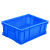 金诗洛 加厚塑料周转箱 380薄箱#417*285*135 零件元件物流收纳箱物料工具盒 JCW3