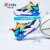 特步（XTEP）儿童新款男童篮球鞋中大童耐磨防滑运动鞋男孩子篮球鞋 黑/智能蓝 39