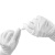 橡树一次性乳胶手套 口腔牙科实验室药用天然橡胶手套 有粉15双/盒 7.5号