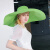 EE 夏季新款 时尚大沿遮阳度假沙滩帽 防晒遮阳绿色帽子女夏7094 浅绿色 可调节(53-57cm)