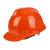 明盾 M-5安全帽 国标加厚ABS安全帽 工地施工电工监理V型劳保头盔 常规款 橘色