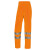 代尔塔 分体式雨衣套装407400 反光条荧光款 PVC涂层 橙色 XXL 1件