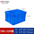 音飞INFORM 周转箱收纳箱 塑料箱储物箱 物流箱胶箱长方形水箱 500-320箱无盖外径570*420*330mm