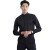 中神盾7506 男女装新款衬衫职业装 （1-9套） 黑色 44码