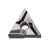 数控刀片三角形外圆粗精车TNMG16040408硬质合金陶瓷不锈钢粒 TNMG160408L-VF QR610反开槽R0
