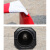 勒塔(LETA)橡胶反光路锥90cm 圆锥桶警示牌 雪糕筒路障柱锥形桶交通设施 橡胶红白无字LT-TE840