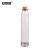 安赛瑞 西林瓶 实验室干粉空瓶 透明分装玻璃试剂瓶 25ml含木塞 50个 6A00746