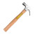 史丹利（STANLEY）装修钢柄榔头锤子安装锤敲击工具 硬木柄羊角锤20oz STHT51274-8-23