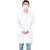 稳斯坦 WLL0189 实验室白大褂防护衣 医生服药店护士服 美容院工厂工作实验服 女款长袖(纽扣袖)XXL码