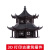 千惠侬3D打印假山凉亭传统古典建筑模型吸水石上水 藏经阁mini版