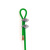 楷赫 晾衣绳 包塑晾衣架钢丝绳钢丝物业拉紧绳 8mm粗绿色整套定制（咨询客服） 单位：米