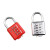 开拓（EXPLOIT） 全铜锁 密码锁 防盗锁 挂锁 四位箱包锁 042306 小号 长60mm 国产8位密码锁
