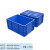 EU周转箱长方形底盘蓝色加厚车载储存物流箱零件收纳配件盒 EU-4628箱-600*400*290mm蓝色