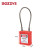 BOZZYS BD-G41 KD 工程缆绳安全挂锁150*3.2MM 不锈钢缆绳 红色不通开型