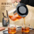 天喜（TIANXI）泡茶壶玻璃茶器泡茶专用茶具水壶套装茶水分离家用茶壶 旋盖茶壶 830ml