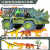 儿童工程车益智男孩车玩具套装超大号耐摔滑行运输挖掘机模型合金 三角恐龙运输车
