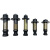 定制螺杆自吸泵水泵配件大全螺杆式单相防爆套70w吸水泵0w70w 550直筒正丝1个装