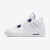 耐克（NIKE）男女鞋新款 Air Jordan 4 AJ4时尚休闲缓震运动篮球鞋 CI1184-CI2970-001 黑镭射 40 女