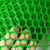 绿色黑色整卷塑料养殖网防坠胶网格脚垫养鸡养鸭育雏漏粪养蜂网 黑0.8厘米孔一米宽整卷50米