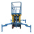 适用于上海品牌移动式高空作业平台车剪叉式电动液压升降机登高平台云梯 载重500公斤升高4米