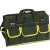 京努 加厚帆布工具包 电工包 五金工具包水工包  一个价 15寸绿色 