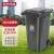 京东京造 垃圾桶 大号垃圾桶物业分类垃圾桶 户外环卫带盖垃圾桶 240L加厚款 灰色