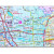 2022北京全图(郊区县版) 北京地图挂图1.5米X1.1米 精品挂绳办公 防水覆膜