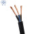 凌志 电线电缆电源线YZ 3*1平方 3芯橡套线国标软芯橡胶线 100米