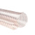 鼎红 PU聚氨酯风管伸缩软管 镀铜钢丝软管透明吸尘木屑伸缩通风管壁厚1.5mm内径55mm（一米价）