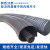 适用于工业吸尘管PVC灰色钢丝软管 木工雕刻机吸尘管塑料排风管通 300mm*10米价(厚1.2MM