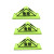 HKNA 标志灯 三角警示灯支架 三角吸顶灯荧光 磁吸小号
