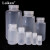 广口加厚塑料瓶HDPE塑料大口圆瓶聚PP白棕色样品留样瓶半透明试剂瓶8 5 30 60 125 HDPE(棕色)125ml,10个洁净包装