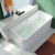 克里茨亚克力家用小户型独立式智能按摩恒温冲浪卫生间方形深泡浴缸 浴缸空缸 1.1m