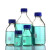 ASONE亚速旺经济型螺口试剂瓶 (棕色/透明)GL45/可121℃高压灭菌CC-4330-01 透明 100ml/1箱(96个)